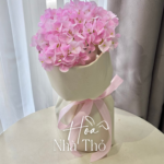 Bó Hoa Cẩm Tú Cầu Hồng - Ảnh 3