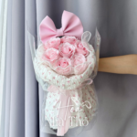 Bó Hoa Hồng Nơ Lớn