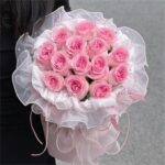 Bó Hoa Hồng Mix Hồng Ngọt