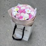 Bó Hoa Hồng Mix Hồng Trắng Dịu Dàng - Ảnh 2